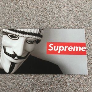 Supreme sticker
